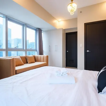 Spacious 2Br Apartment In Bgc With Workspace & Washer Manila Exterior photo